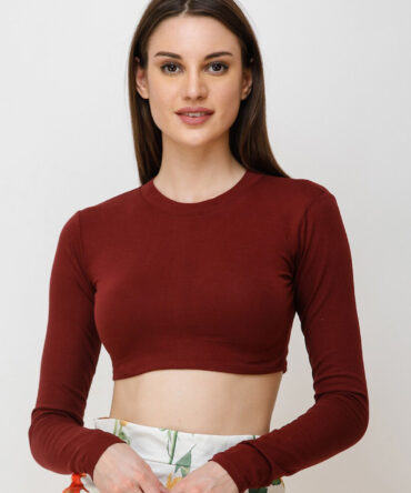 SCORPIUS Cotton Crop Top